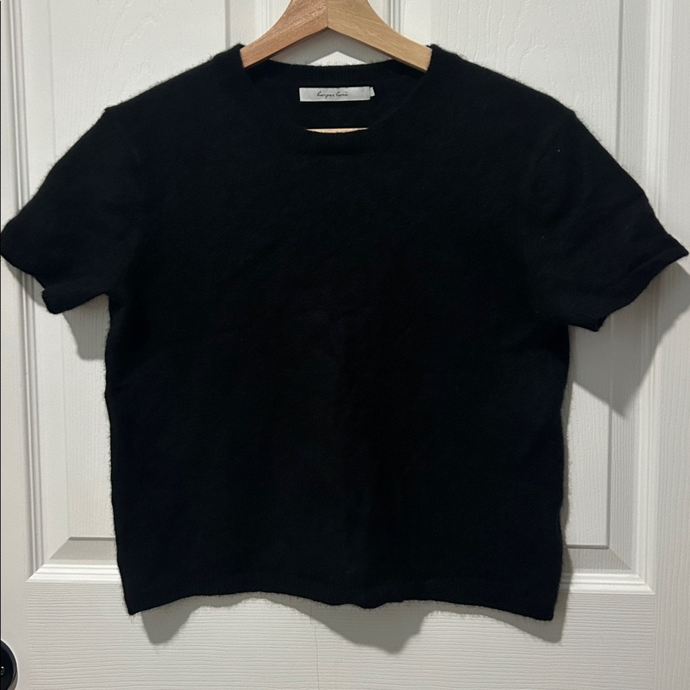 Harper Lane Classic Cashmere Black Sweater
